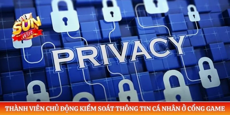 Thành viên chủ động kiểm soát thông tin cá nhân ở cổng game