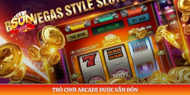 Trò chơi arcade được săn đón